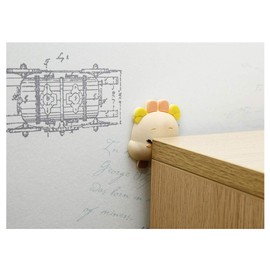 VOANZO 20PCS Cartoon Wall Protector Doorstops Door Handle Knob Anti Crash Pad Wall Bumper Guard Stopper (frogs)