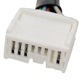 TRQ Left Mirror with Heat without Housing Turn Signal with Blind Spot Indicator Drivers Side Compatible with 2017-2019 Subaru Impreza SU1320157