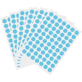 1050 PCS 3/4 Inch Round Color-Code Dot Stickers,Color Coded Stickers Label Circle Stickers for Classroom, Office(Light Blue)