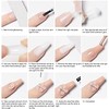 yoohee Gel de uñas de extensión sólida Gel Duro para