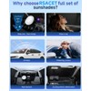 8PCS Window Shades for Toyota RAV4(2019-2024) Accessories – Full Coverage