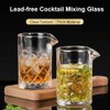 Cocktail Mixing glass – 17oz Cocktail Stirring Glass with Thick