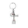 Harikaji Dog Keychain Ring, Cool Cute Pet Dog Keyring Bag
