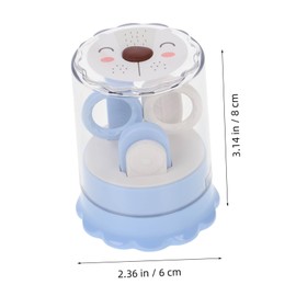 Totority 1 Set Baby Nail Trimmer Set Baby Grooming Kits Baby Nail Clipper Kit Newborn Grooming Kit for Baby Toddler Finger Nail Trimmer