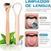 Raspador de lengua de acero inoxidable ZJSXYF – Set 4
