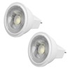 2Pcs MR11 Light Bulb High Brightness 3W 110V Faster Heat