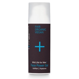 i+m® Face Care Gel for Men, Moisturiser with Hyaluronic Acid and Caffeine, Anti-Ageing Cream Against Wrinkles, Mattifying Gel for Oily Skin, Men's Cosmetics, 50 ml