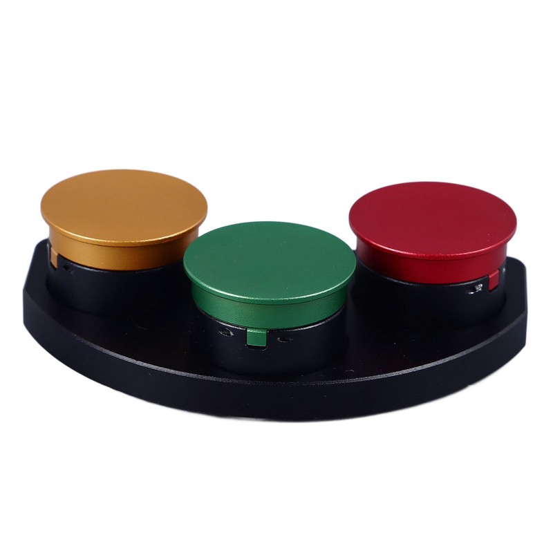 Watch Repair Oil Cup Stand Metal Ceramic Watchmaker Grease Holder
