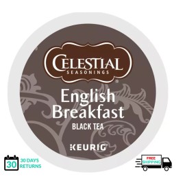 Celestial Seasonings  Celestial Seasonings English Breakfast Keurig Tea K-cups   - 24 K-cups