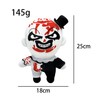 UAZIHEEY Clown Plush Doll Black White Killer Clown Plushies Stuffed