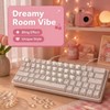 Keyboard Bubbles for Long Nails, 60 Pcs Clear Raised Heart