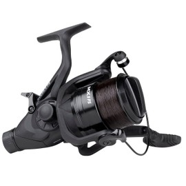 Mitchell MX1 FS 6500 Fishing Reel with Line - Spinning Reel and Free Spool Reel for Anglers - Robust, Lightweight Aluminium Construction - Beginner Friendly Carp Reel, Pike, Zander, Trout and much