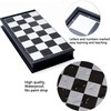 Chess Game - 32cm Chess Board Set-Black and Whit Pieces