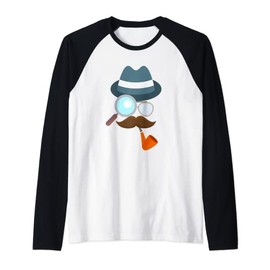 Detective Outfit Detective Hat Detective Dee Detective Kids Raglan Baseball Tee