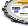 BlueNatHxRPR 4.5"/115mm Chainsaw Grinder Wheel Grinder Wood Carving Disc Wood
