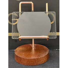 Generic Metal NFC Business Card Digital Business Card - NTAG216 - Smart Card TAP Feature - 304 Stainless Steel - Ready To Engrave! (Black Full Cut), Small