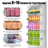 Hobekoee Hanging Yarn Storage Organizer 5 Tiers Large Capacity Over