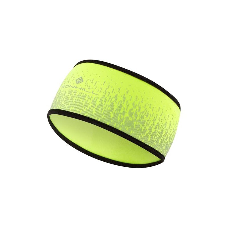 RONHILL Running, Reflect Headband, Fluo Yellow/Reflect, S/M