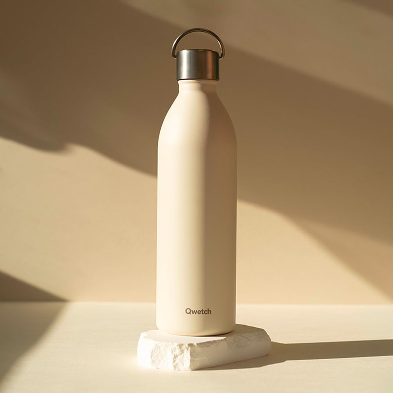 Qwetch - Active Sand Insulated Flask 1 Litre - Drinking