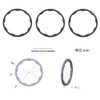 3pcs Bicycle Cassette Spacer, Bicycle Hub Spacer, Bicycle Headset Washer