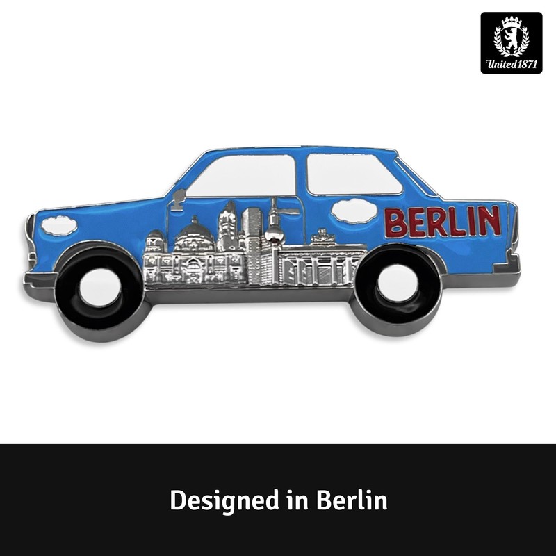 United1871 Trabant Geschenke Magnet, Berlin Souvenirs, DDR Keepsake, DDR Magnet