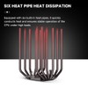 Jungle Leopard KF620-DGT CPU Air Cooler, Dual ARGB PWM Fans,