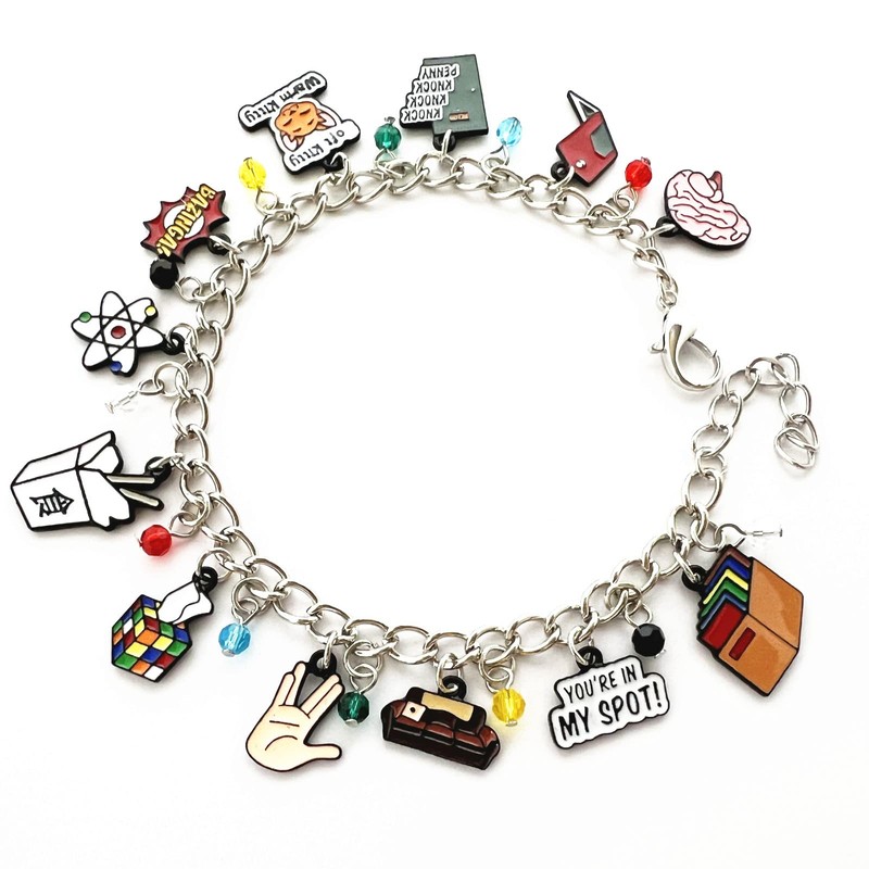 JDHFJFH Bracelet Metal Anime Charm Bracelet Chain for and Women
