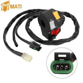 M MATI For Honda Sportrax 250 TRX250EX Left Switch Assembly Start Stop Light 2001-2005