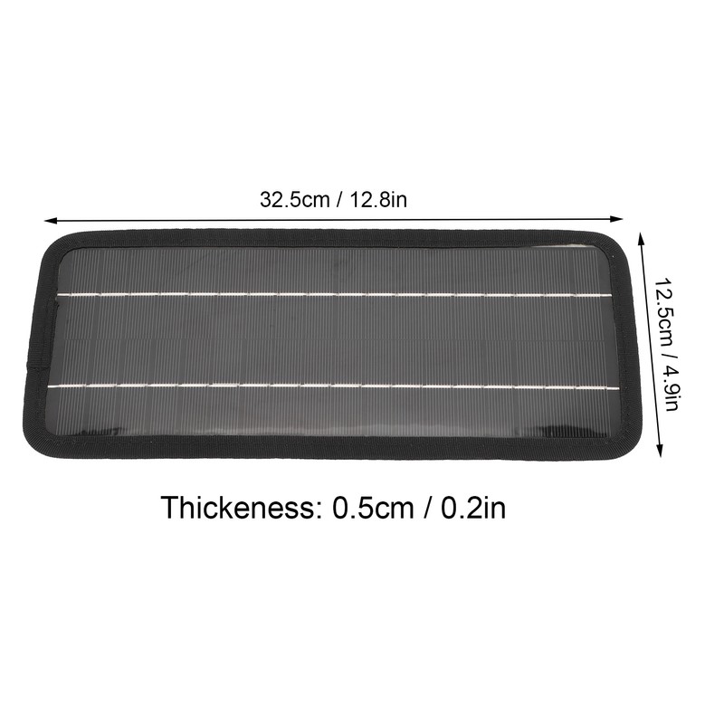 Portable Monocrystalline PET Solar Panel 20W 22 Percent Efficiency Solar