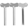 Joyan 3PCS Stainless Steel Toothpaste Tube Squeezers, Tube Key Squeezers,