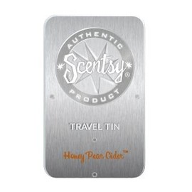 Scentsy Travel Tin "Honey Pear Cider" Limited Edition