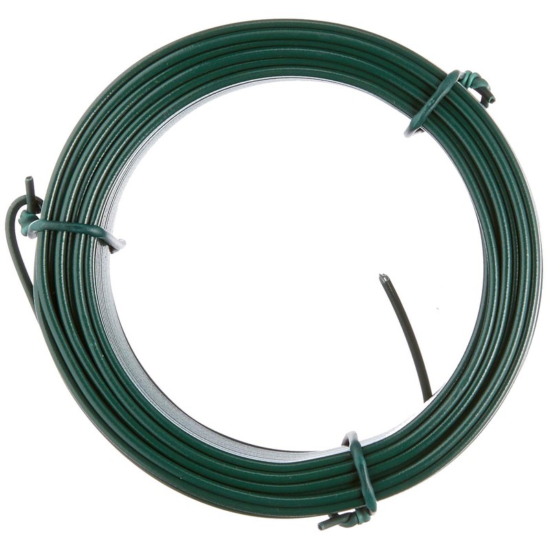 Merriway BH05777 Plastic Coated Garden Wire, 2.0 mm Diameter x