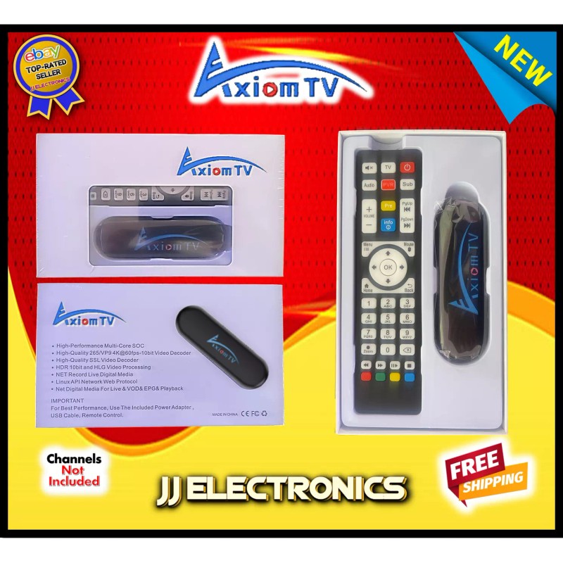 Max TV AxiomTV 2024 Quad Core 64 Bit 16GB Memory
