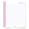 Scribe, INCOLORS, Cuaderno Profesional Espiral Doble de Pasta Semi Rígida,