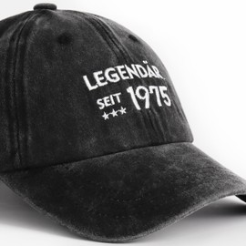 Jeasona Men’s Cap, Gift Ideas for Dad, Grandad, Son, 100% Cotton, Spring and Summer