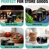 Premium Airtight Glass Storage Jars 180/120ml with 69% Humidity Control