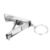 Keyring Nail Clippers, Nail File Keyring, 2 in 1 Bottle