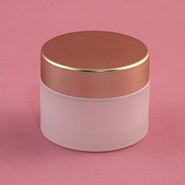 Unbranded 8 of Premium 50 ml White Frosted Glass Face