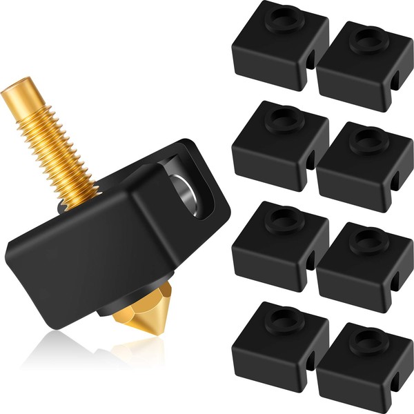 10 piezas de silicona para impresora 3D, funda de silicona