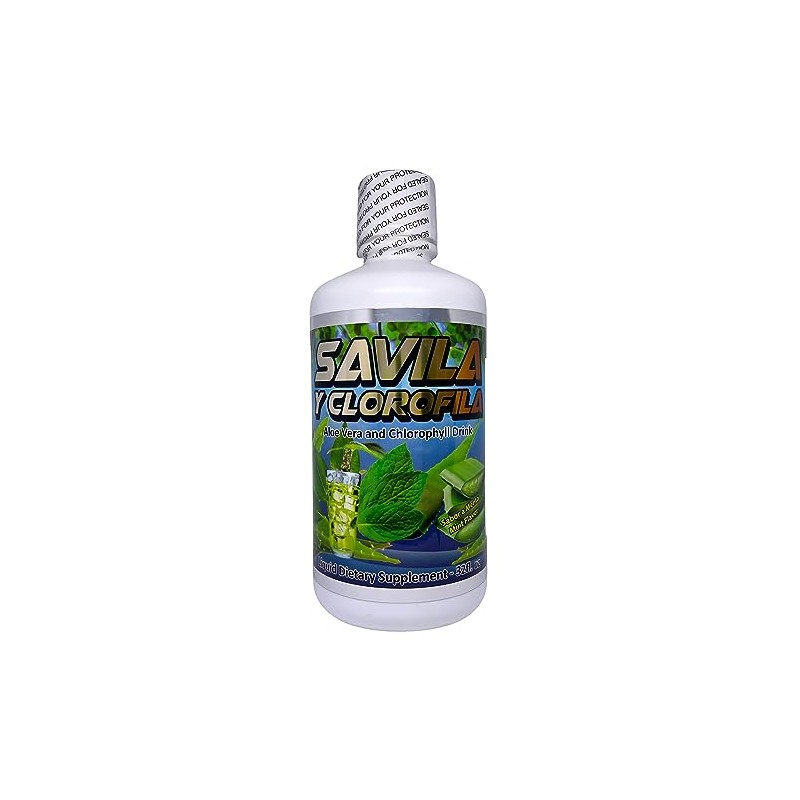 Productos El Colibri Savilla Y Clorofila Liquid Dietary Supplement 32