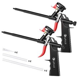 2pcs Foam Gun, Lytool PU Expanding Foam Gun Professional Foam Dispensing Guns, Needn't Cleaner Foam Gun Suitable for Caulking, Filling, Sealing
