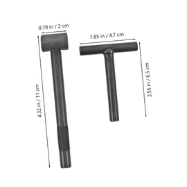 ULTECHNOVO Motorcycle Valve Adjustment Tool Kit 2pcs Valve Screw Wrench Essential for Maintenance