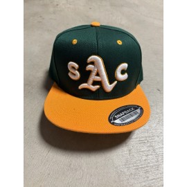 All American Hats Sacramento Las Vegas Oakland A’s SnapBack Hat Rivercats sAc Men’s Adult