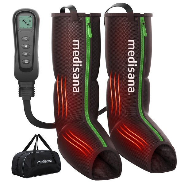 Medisana Leg Massagers with Heat and Compression, Leg Massager for