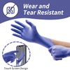 SUKKI Nitrile Disposable Gloves 5Mil,100 Pcs Heavy-Duty Exam Gloves, Latex-Free