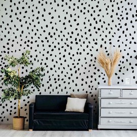 530+ Dalmation Spots Dot Wall Irregular Polka Dot Stickers Decal Child Kids Vinyl Art Decor Peel and Stick Wall Decor Nursery Home Vinyl Stickers