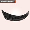labwork Plastic Windshield Window Wiper Cowl Cover Grille Black Front