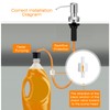 Sink Soap Dispenser for Kitchen Sink, Countertop Built in Sink