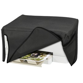 kwmobile Dust Cover Compatible with HP Envy Inspire 7220e / Inspire 7255e - Printer Case - Fabric Protector Cover - Dark Grey