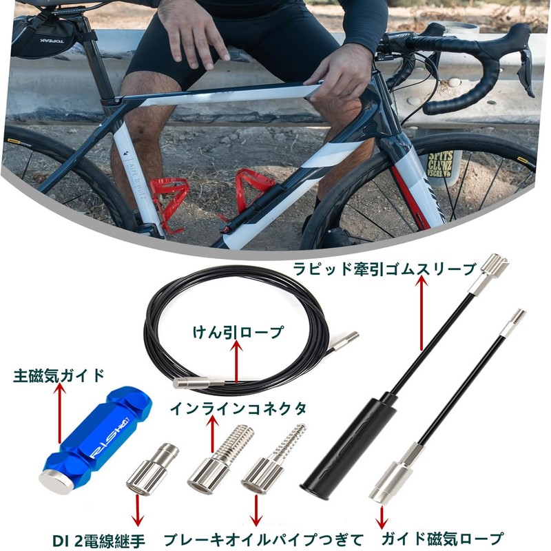 SensaBliss Bicycle Bike Internal Cable Routing Tool Frame Set for